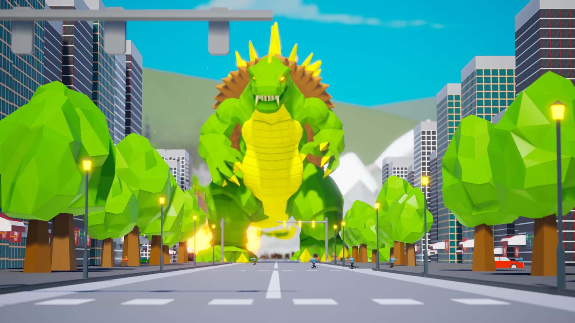 巨兽模拟器 Excidio The Kaiju Simulator 英文版背景